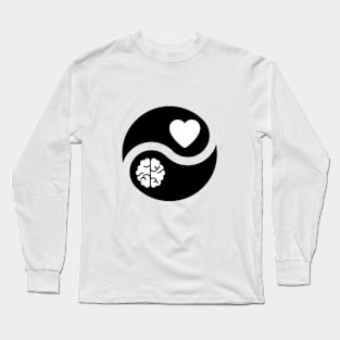 Mind x Heart - black Long Sleeve T-Shirt